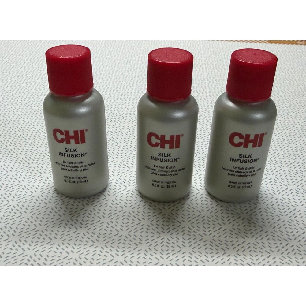 CHI Silk Infusion Serum Travel LOT of 3